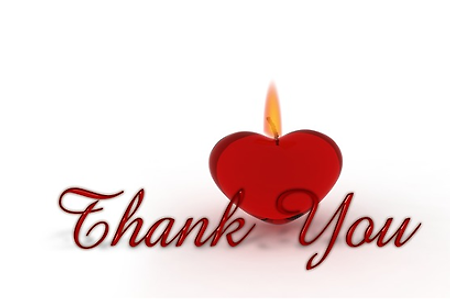 감사합니다 사랑 하트 가족 촛불 애정 로맨틱 발렌타인데이 인사말 장식 메시지 카드 - 무료이미지