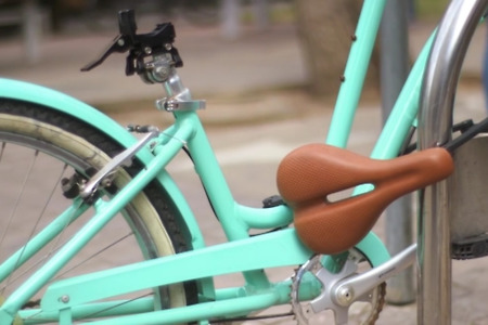 자전거 도난방지 안장+자물쇠 아이디어상품 - 시티락(seatylock)