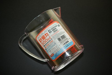 계량컵 - 다이소에서 구입한 라면용 계량컵