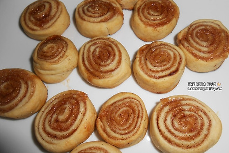 울집 아이들이 만든 한입 크기 시나몬 롤 쿠키 Cinnamon Roll Cookies