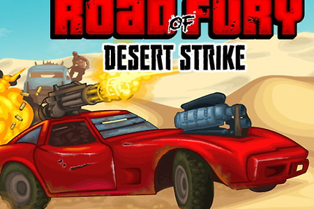자동차 총쏘기게임 - Road Of Fury 3: Desert Strike