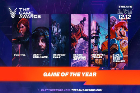 The Game Awards 2019 올해의 게임 및 여러 부문 후보작 공개. 개최는 12월 12일