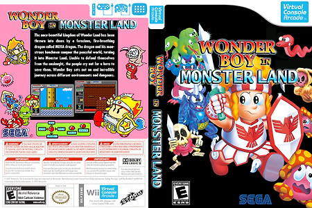 Wii 위 게임 - 원더보이 몬스터랜드 Wonder Boy in Monster Land,ワンダーボーイ モンスターランド