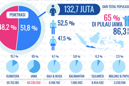 인도네시아 인터넷 사용자 실태조사 내용 정리