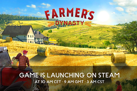 농업 시뮬레이터 X 생활 게임 Farmer's Dynasty 한국어판 PC(스팀) 1.0 정식 출시
