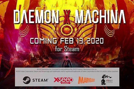 메카닉 액션 게임 데몬 엑스 마키나, 2월 13일 PC(스팀) 출시