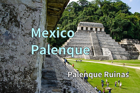 2017 멕시코 여행기 18, 빨렌께(Palenque) 빨렌께 유적(Palenque Ruinas)