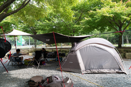 34th 충북 제천의 월악오토캠핑장 - 장마속 캠핑을 다녀왔습니다.