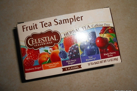 Celestial Fruit Tea Sampler Herbal Tea - 따뜻한 과일차를 종류별로 즐기는 호사