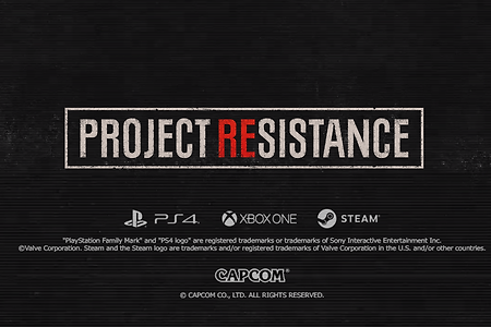 캡콤, 바이오 하자드 신작 프로젝트 레지스탕스(Project Resistance) PS4/XB1/PC(Steam) 발표