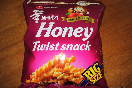 꿀꽈배기 Honey Twist Snack - 울집 아이들의 인기 한국 과자
