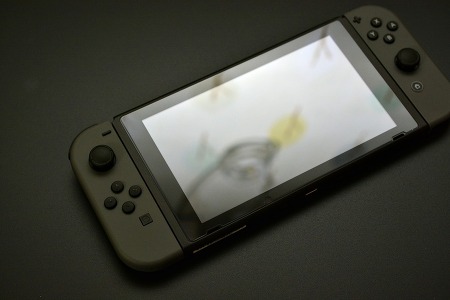 닌텐도 스위치 그레이 제품 사진 Nintendo Switch