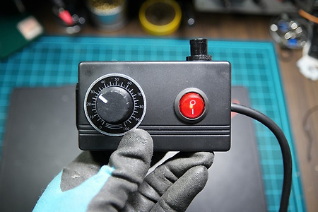 [DIY] 자작 2KW 디머로 AC 모터 계양 핸드 그라인더 속도조절기 업그레이드