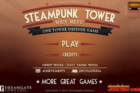플래시 디펜스 게임 , Steampunk Tower