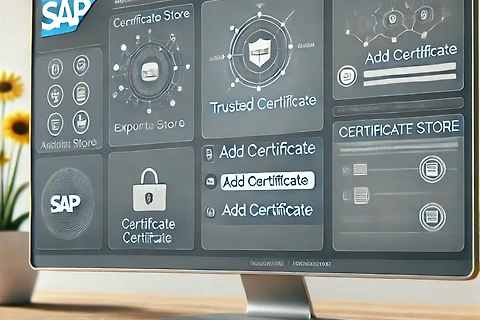 SAPPO : SAP PO 서비스에 TrustedCAs 인증서 등록 방법