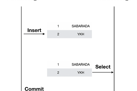 [Oracle] Transaction isolation level