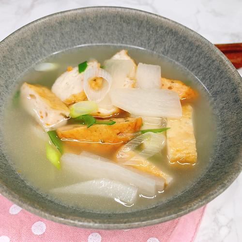 아침 국요리,   여름에도 만만한게 어묵국  ^^