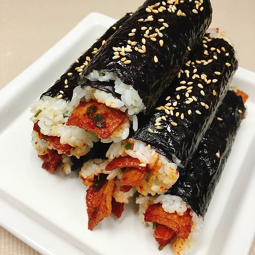 자꾸 먹게되는 마약같은 매운 어묵 김밥 ~