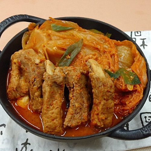 달콤등갈비 김치찜~ 아이도 같이 먹어요 ~