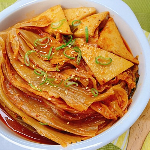 여름김치찌개, 차갑게 먹는 냉김치찌개 만들기