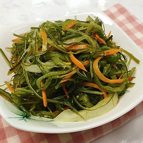 쉬운반찬, 미역줄기 볶음~ 비린맛 없이 맛있게 ~