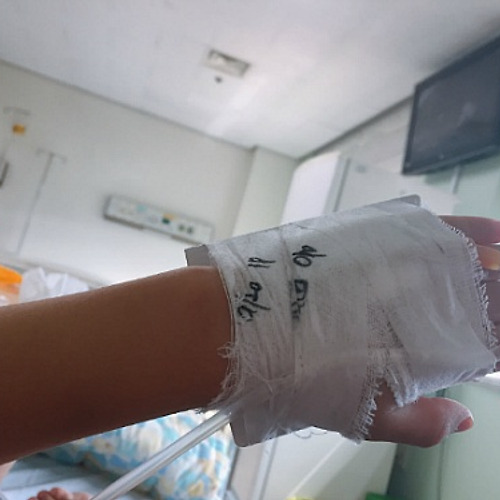 [소아과] 창원 파티마병원에 열감기로 입원 ...  (  입원병실비용 & 식대비 )