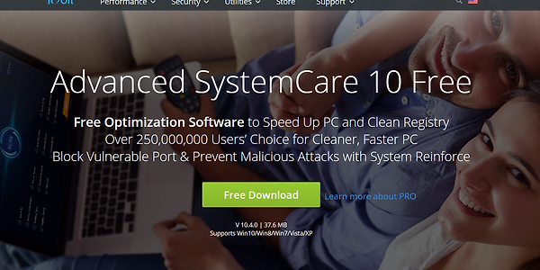 원클릭으로 PC 최적화 프로그램 Advanced SystemCare10 소개[설치 방법]
