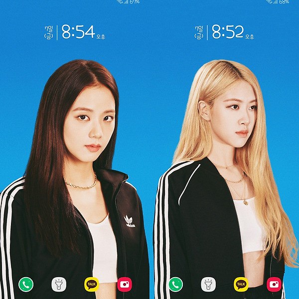 BLACKPINK JISOO ♥ JENNIE ♥ LISA ♥ ROSE adidas Wallpapers & LockScreen