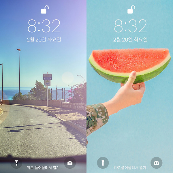 #.03 아이폰X 여름 감성 배경화면 & 잠금화면 29장