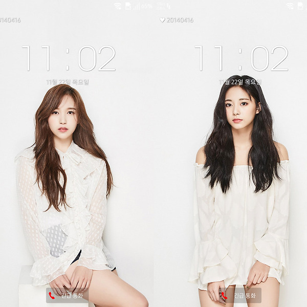 트와이스 오보이 미나 쯔위 채영 배경화면 & 잠금화면 27장