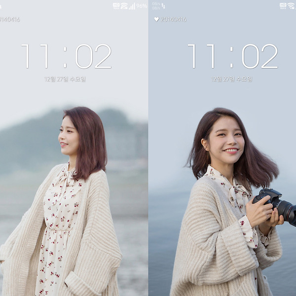 마마무 솔라 감성 폰 배경화면 & 잠금화면