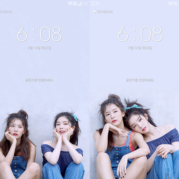슬기 & 아이린 폰 배경화면 & 잠금화면