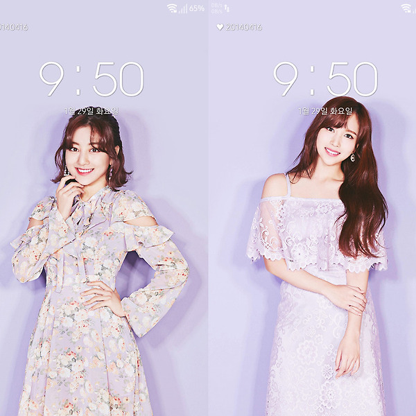 트와이스 TWICE2 지효 미나 다현 채영 쯔위 폰 배경화면 & 잠금화면 15장