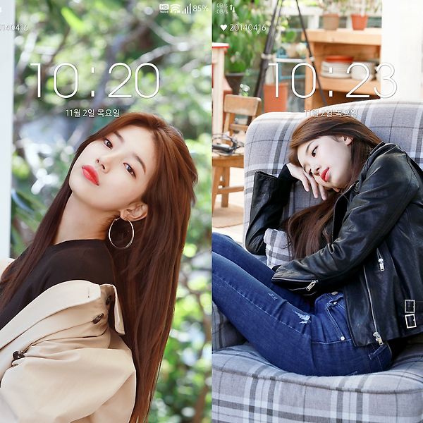 수지 화보 비하인드 폰 배경화면 & 잠금화면