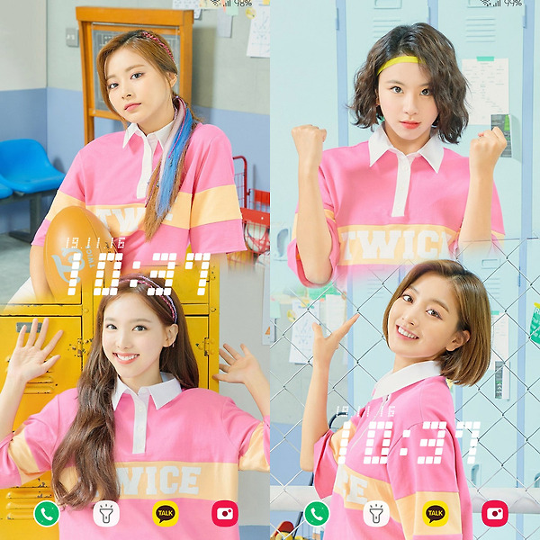 트와이스 유니버시티 럭비팀 2020 그리팅 폰 배경화면 & 잠금화면 41장 (갤럭시 노트8, 노트9, S8, S9)