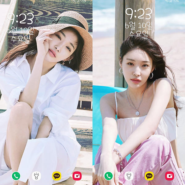 청하 슈콤마보니 여름 폰 배경화면 & 잠금화면 75장 (갤럭시 노트8, 노트9, S8, S9)