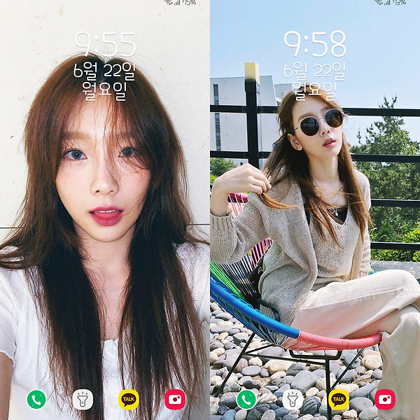 SNSD TaeYeon Instagram Wallpapers & LockScreen