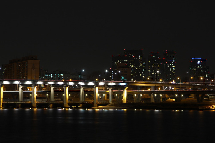 서울 한강공원(한남대교 주변)