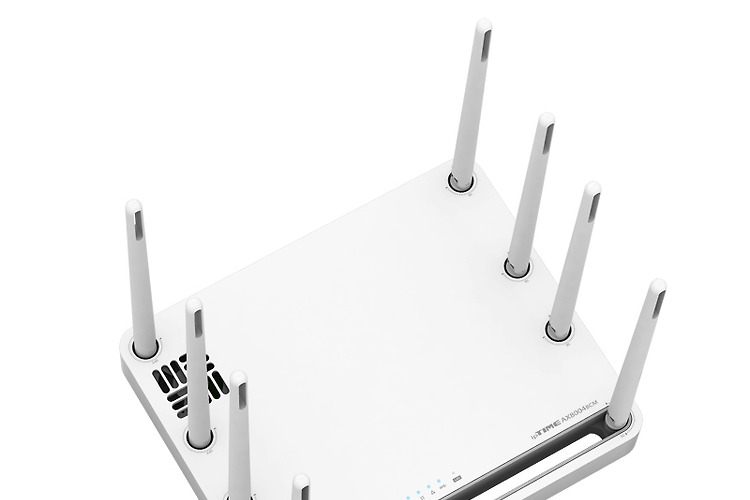 ipTIME 최초로 Wi-Fi 6, 최대 6000Mbps 지원하는 AX8004BCM 공유기 발표