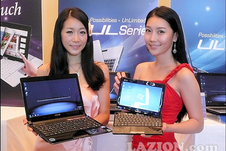 아수스, 멀티터치 태블릿 넷북 EeePC 터치와 울트라씬 UL 시리즈 발표