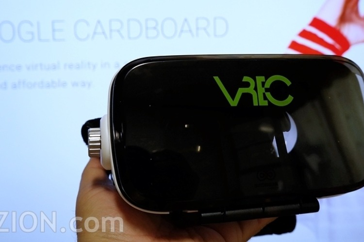 뫼비우스 VREC, 카드보드 VR도 이 정도면 괜찮네