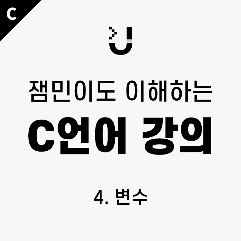 [잼민이도 이해하는 C언어 강의] 4. 변수란? / #변수
