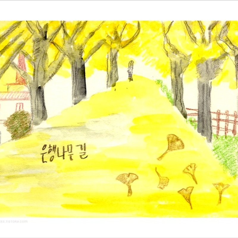 아산 여행 #3 - 가을로, 은행나무길