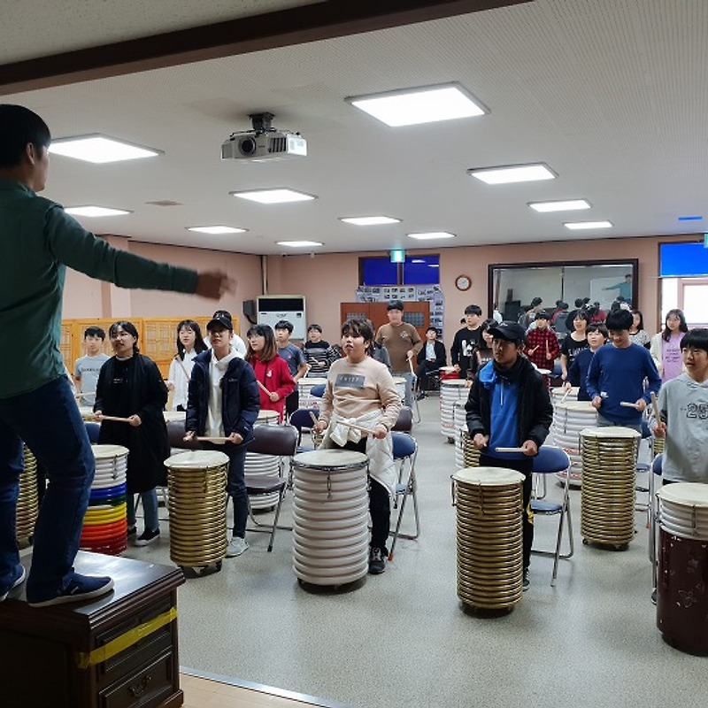 원주행복교육지구 서곡초등학교 스트레스 팡팡 난타