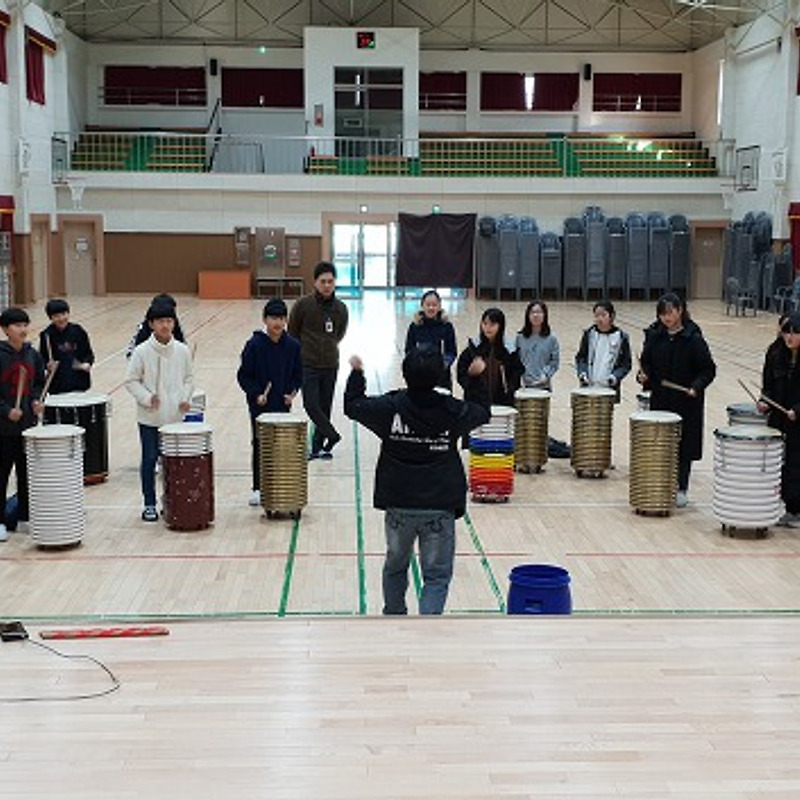 행복교육지구 명륜초등학교 스트레스 팡팡 난타