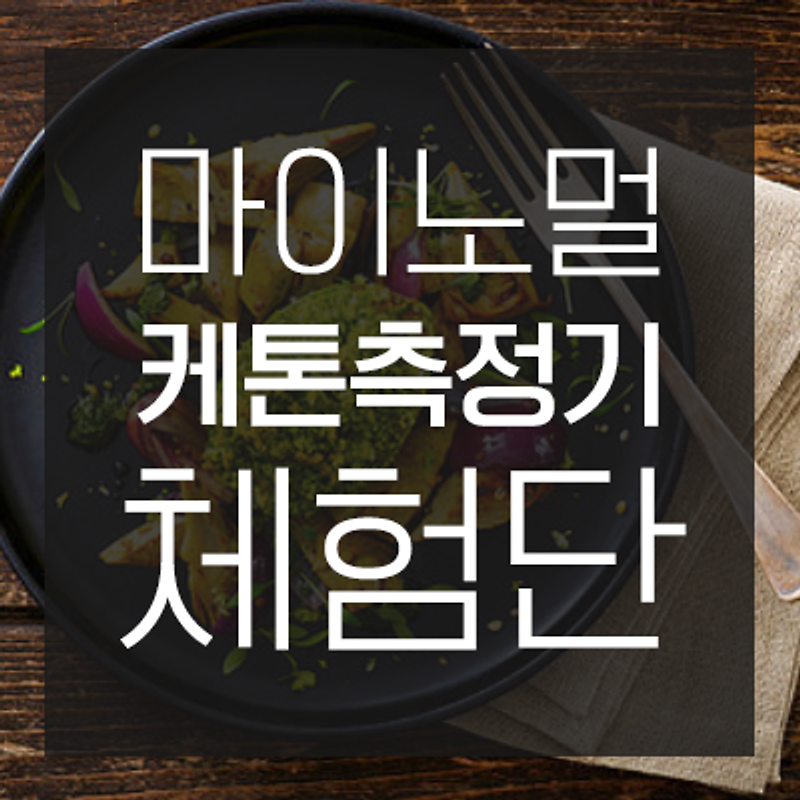 혈액케톤측정기/케톤시험지 케어센스 Dual 체험단 모집 EVENT