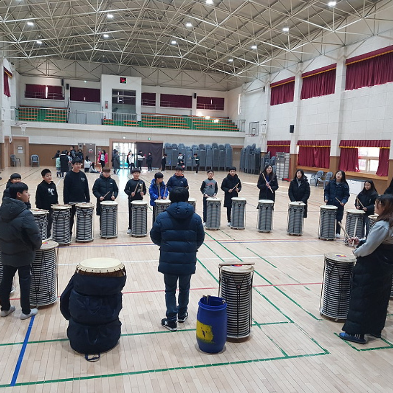 행복교육지구 스트레스 팡팡 난타-명륜초등학교