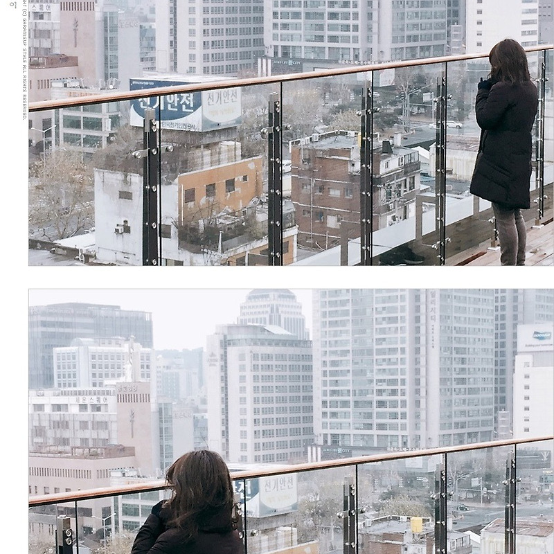 12월의 서울 시내 풍경