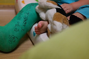 울아들 깁스풀다~^^