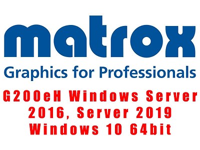 Matrox G200eh Video Controller Driver